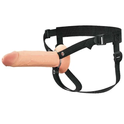 Imagen de Pipedream Arnés 20 cm Hollow Silicone Strap On