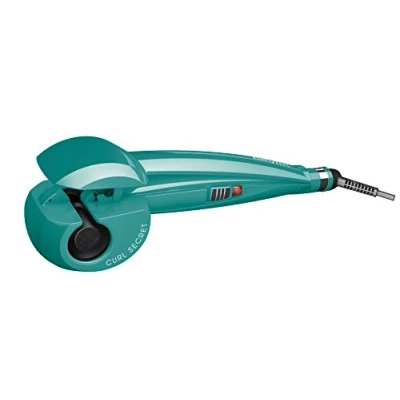 Imagen de BaByliss Fashion Curl C905PE Rizador para el pelo automático con recubrimiento de cerámica, 2 temperaturas, color verde