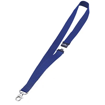 Imagen de Durable 868207 Correa textil con cierre de seguridad, 1 pieza, azul