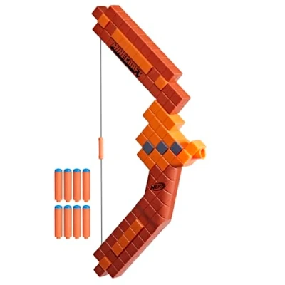 Imagen de Nerf Minecraft, Arco lanzadardos, 8 Dardos N1
