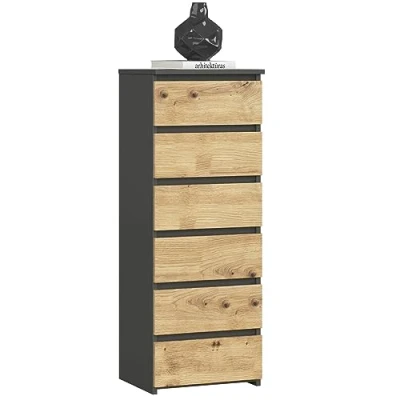 Imagen de Cómoda sifonier cl6 akord con 6 cajones 40