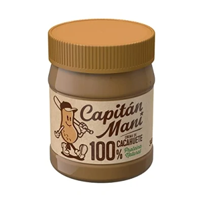 Imagen de Capitán Maní: Crema de cacahuete 100% 340 gramos