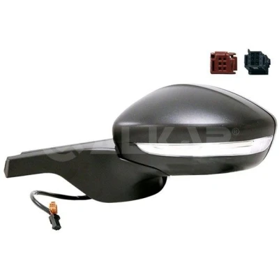 Imagen de Espejo retrovisor Alkar 6125881 izquierda eléctrico calefactable, convexo CITROËN: C3 III