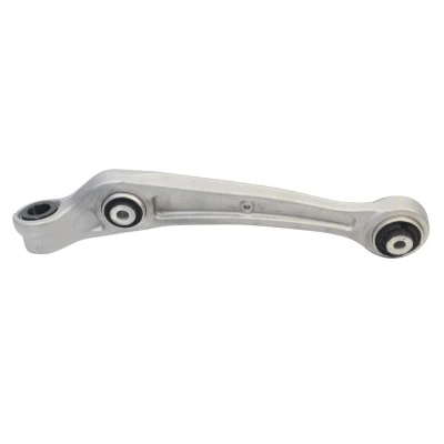Imagen de CORTECO 49395463 Barra oscilante, suspensión de ruedas Eje delantero, izquierda, delante, debajo, izquierda Brazo oscilante transversal Aluminio