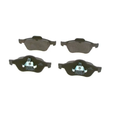 Imagen de BOSCH 0 986 494 034 Juego de pastillas freno Low Metallic con clip émbolo, Chapa antichirridos RENAULT: LAGUNA 2, 3