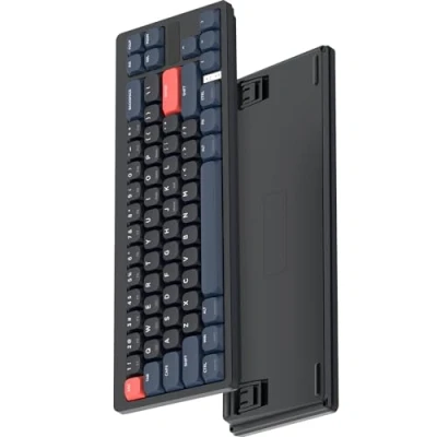 Imagen de MAGIC REFINER RKL680 Teclado Mecánico Inalambrico Ultra Delgado, Gaming 60%, Apex Pro Mini Modo Dual 2.4GHz/Bluetooth con Interruptores Marrones de Bajo Perfil para PC/Tablet/Win/Mac/QWERTY US