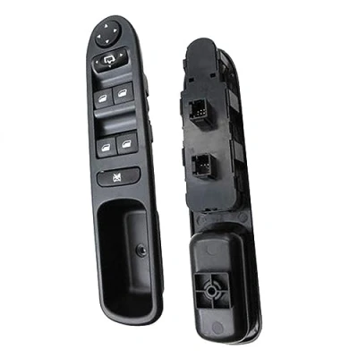 Imagen de Botón Ventana Eléctrica Para Citroen C4 2004 2005 2006 2007 2008 2009 2010 Interruptor Elevador De Control Maestro 6554.HA (Tamaño : B)