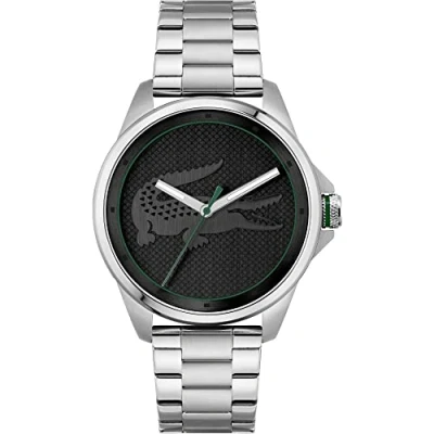 Imagen de Lacoste Reloj Analógico de Cuarzo para hombre con Correa en Acero Inoxidable plateada 2011131
