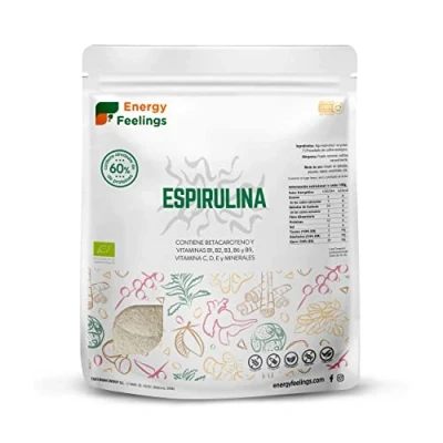 Imagen de Energy Feelings Spirulina Ecológica en Polvo, XXL 1000 gr