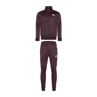 Imagen de Lonsdale Training Normale Passform Pember SET Chándal, Hombre, Talla: XL, Oxblood ecru