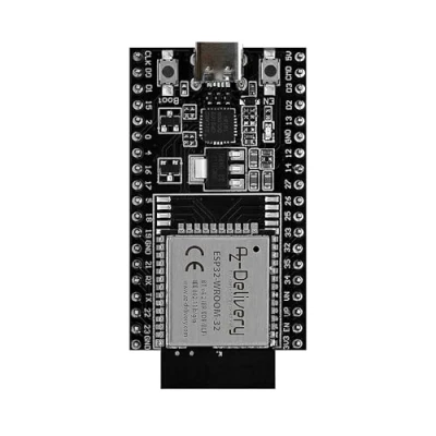 Imagen de AZDelivery 1 x ESP32 Dev Kit C V4 NodeMCU Wifi Desarrollo Board con conexión USB compatible Arduino incluye libro electrónico (ESP32 V2 sucesor)