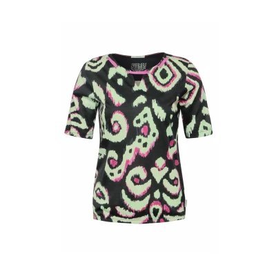 Imagen de CECIL B321537 Camiseta Informal y Moderna, Negro, S Mujeres