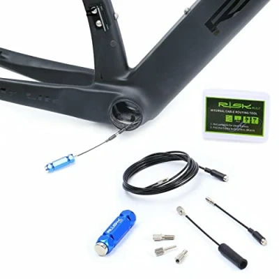 Imagen de JOYSOG Herramienta enrutamiento Cable Interno Bicicleta, Bicicleta para Cambio Marco imanes Extractor Palanca Cambios guía