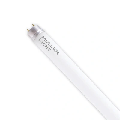 Imagen de Müller Licht G13 Tubo led (120 cm, 15,6 W, equivalente a 152 2500 lm, luz blanca cálida, 3000 K, cristal), color blanco
