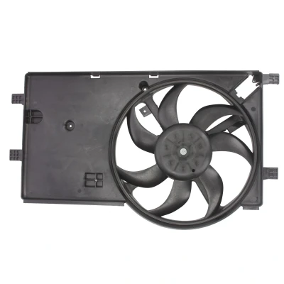Imagen de NRF 47352 Ventilador de radiador 385 12 160 con bastidor (armazón) PEUGEOT: Bipper Furgón, FIAT: Fiorino III Furgón / Familiar