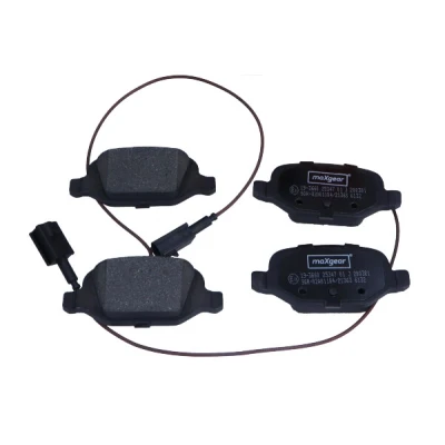 Imagen de MAXGEAR 19 3660 Juego de pastillas freno Eje trasero con contacto avisador desgaste tornillos pinza ABARTH: 500 / 595 695 Hatchback
