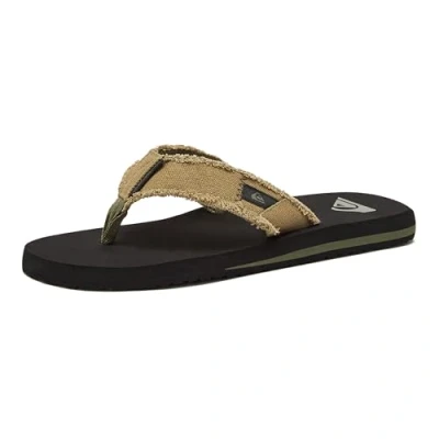 Imagen de Quiksilver Monkey Abyss, Sandalia Hombre, Verde (Green Black Brown Xgkc), 43 EU