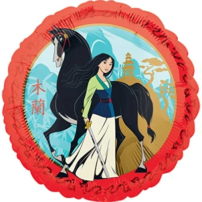 Imagen de Mayflower Products 42026 Globo de aluminio mulan 43.2 cm, aluminio, multicolor