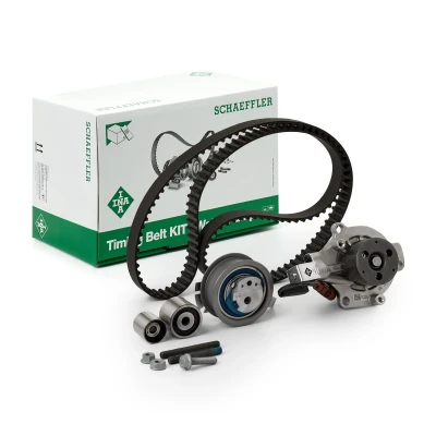 Imagen de INA 530 0699 30 bomba de agua + Kit Distribucion con conectable SEAT: Leon III Hatchback, ST, SC