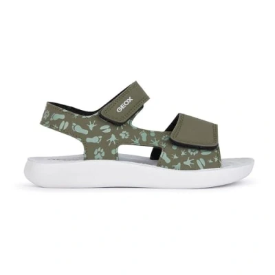Imagen de Geox J Sandal Lightfloppy, Sandalia, Verde Militar, 30 EU