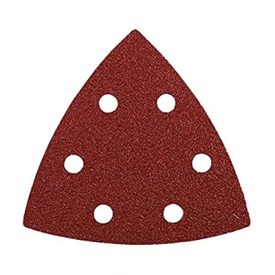 Imagen de KWB 49492800 Pack de 5 abrasivos triangulos (6 AGU, 96 x mm, GR surtido, sistema Quick Stock)