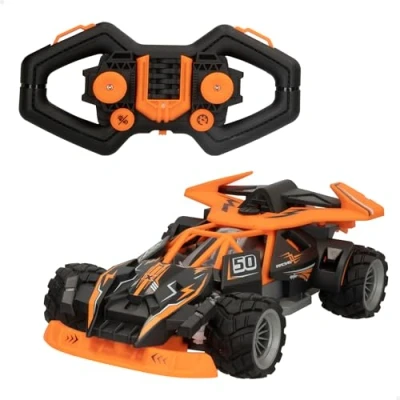 Imagen de ColorBaby Speed &amp; Go, Coche teledirigido Alta Velocidad 1:16, Humo Real, Luz, Cargador Incluido, Mando 6 Funciones 2.5 GHz, Coches RC, Juguetes teledirigidos, Juego para niños (47529)