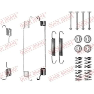 Imagen de QUICK BRAKE 105 0672 Juego de accesorios, zapatas freno PEUGEOT: 206 Hatchback, LANCIA: Y, RENAULT: CLIO 2