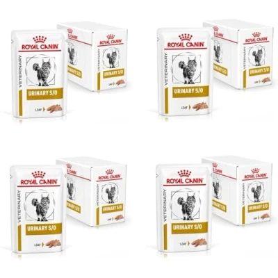 Imagen de ROYAL CANIN Veterinary Urinary S/O Mousse para gatos Paquete Doble 2 x 12 85 g Alimento Completo la disolución y reducción de cálculos estruvita