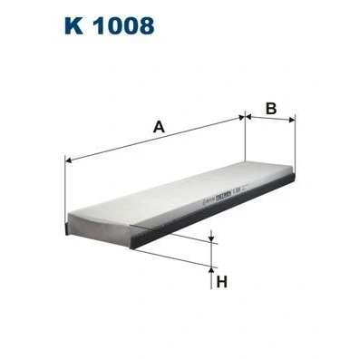 Imagen de FILTRON K 1008 Filtro de habitáculo partículas 509 110 30 FORD: MONDEO 2, 1, Cougar Coupé
