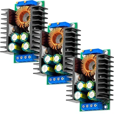 Imagen de AZDelivery 3 pcs XL4016 Step Down Converter Convertidor Regulador Voltaje DC 5 40V a 1.2 35V 4A 140W compatible con Arduino E Book incluido!