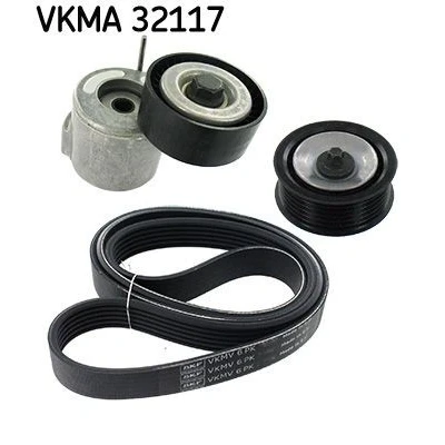 Imagen de SKF VKMA 32117 Juego de correas trapeciales poli V ALFA ROMEO: Giulietta Hatchback, FIAT: Tipo Berlina, JEEP: Compass