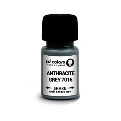 Imagen de SD COLORS Pintura de retoque nueva GRIS ANTRACITA RAL 7016 8ML REPAIR SCRATCH CHIP BRUSH