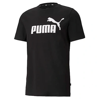 Imagen de Puma LOGO TEE Camiseta estampada, Hombre, Talla: 3XL, Black