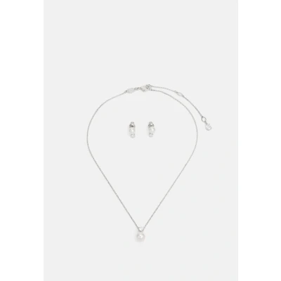 Imagen de Swarovski Matrix SET Pendientes, Mujer, Talla: One Size, White