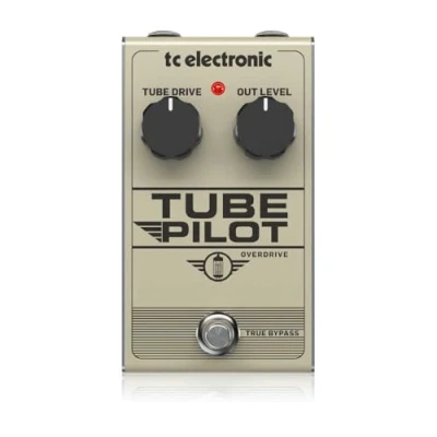 Imagen de TC Electronic TUBE PILOT OVERDRIVE Pedal de sobremarcha tubo real equipado con 12AX7 sonido cálido y expresivo