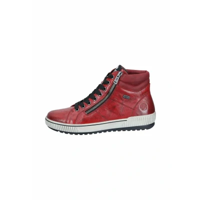 Imagen de Remonte D0772, Botas con Cordones Mujer, Rojo, 36 EU