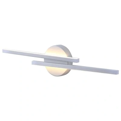 Imagen de Miratic Lampara Pared Aplique Espejo Baño Grado de Protección IP 44 14W 1540lm Iluminación Moderna y Elegante para Zonas Interiores (Blanco)