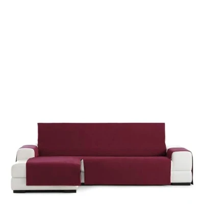Imagen de Eysa Funda chaisse Longue práctica Rabat Extra 290cm Color 08/Granate, Izquierda Vista frontale, granate