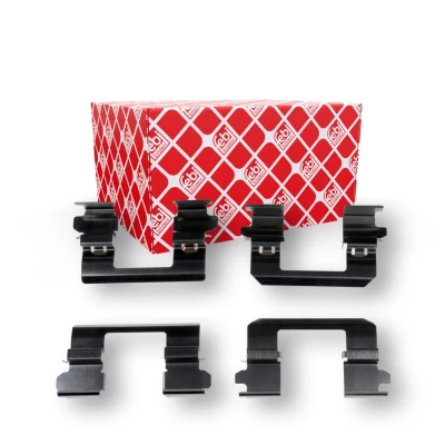 Imagen de FEBI BILSTEIN 182722 Kit de accesorios, pastillas frenos Eje delantero NISSAN: Qashqai / Qashqai+2 I, X Trail
