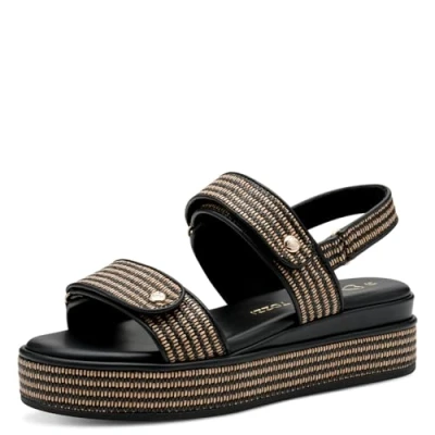 Imagen de Marco Tozzi Sandalias con plataforma, Mujer, Talla: 38, Black Zapatos