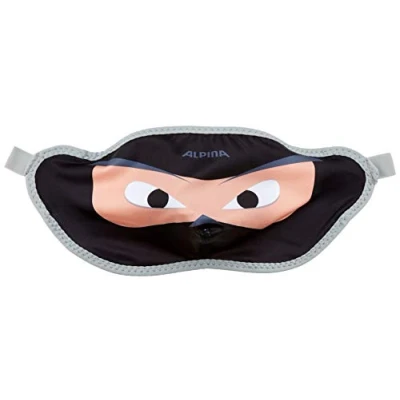 Imagen de ALPINA Helmet Visor Cover Protección Cascos de esquí con Visera, Unisex Niños, Ninja, One Size