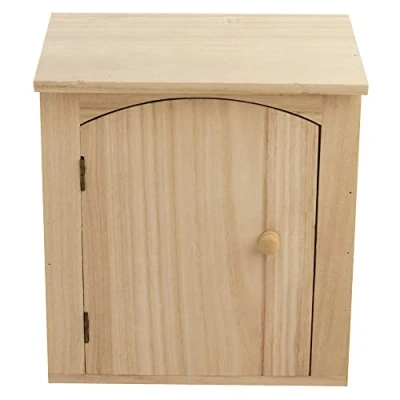 Imagen de Rayher 62406000 Llave Joyero de Madera FSC Mix Credit, 18 x 5 22 cm