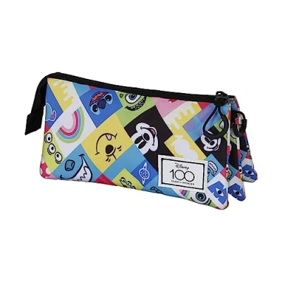 Imagen de Disney 100 Collage Portatodo Triple FAN 2.0, Multicolor, 23 x 11 cm