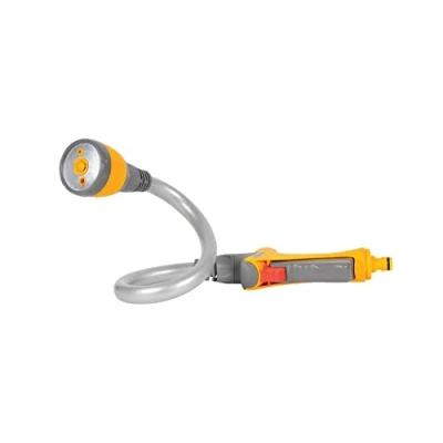 Imagen de Hozelock Pistola de riego Flexi Spray con barra flexible y roseta tres tipos rociado
