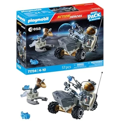 Imagen de PLAYMOBIL Action Heroes Esa Misión Espacial Juguete para niños y niñas a Partir de 4 años 71734