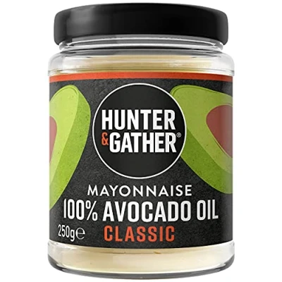 Imagen de Hunter &amp; Gather Mayonesa de Aceite Aguacate Puro 250g Paleo, Keto, Libre Gluten y Azúcar Saborizantes Artificiales