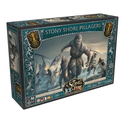 Imagen de CMON Canción de Hielo y Fuego: Expoliadores la Costa Pedregosa Expansión Juego Miniaturas Táctico A Partir 14 Años 2 Jugadores 60 Minutos por Partida Español
