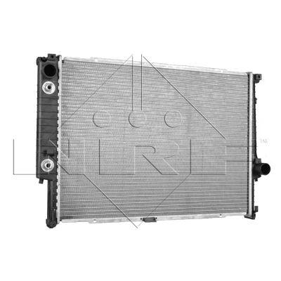 Imagen de NRF EASY FIT 50566 Radiador, refrigeración del motor Aluminio 611 435 34 con clip de émbolo Aletas soldadas BMW: 5 Berlina, 7, Touring