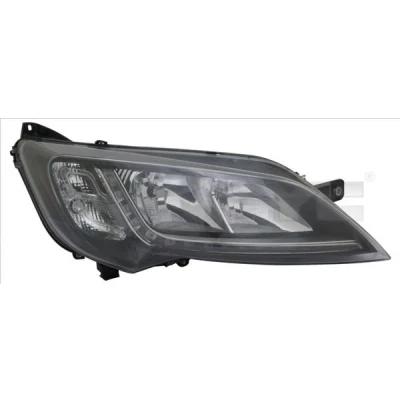 Imagen de TYC 20 15671 16 2 Faros derecha H7/H7, LED con luz diurna para circulación por la electromotor, LED, sin unidad de control