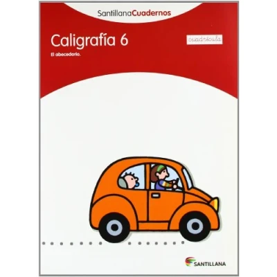 Imagen de CALIGRAFIA 6 CUADRICULA SANTILLANA CUADERNOS